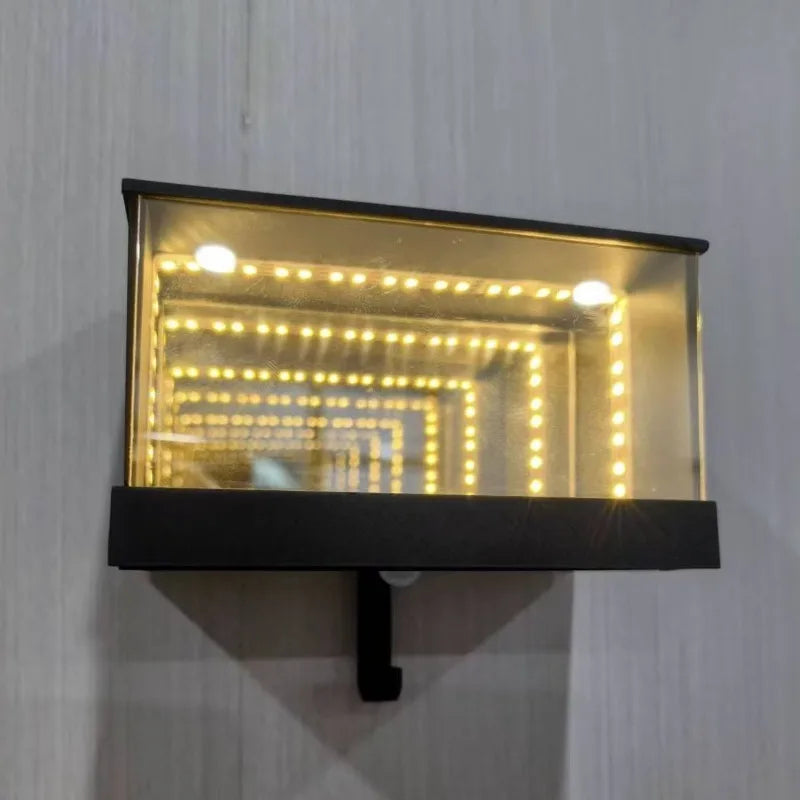LED Deep Mirror Garage Key Holder
